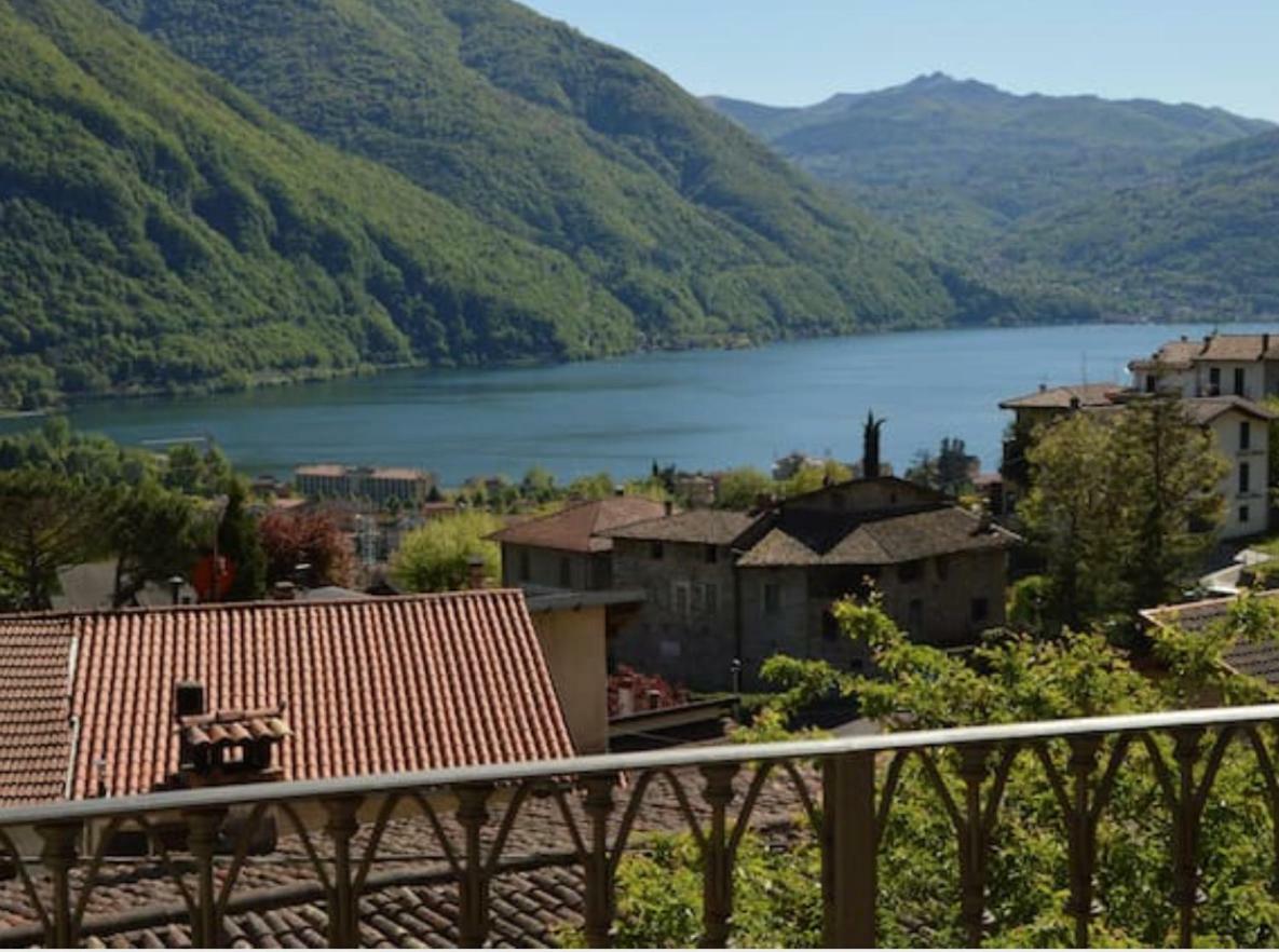 Casa Vista Lago E Giardino Порлецца Экстерьер фото